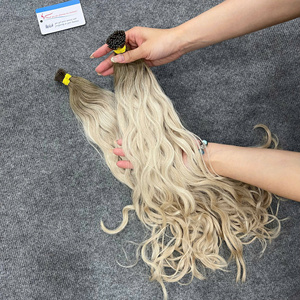 Extensiones de Cabello Humano Vietnamita Remy con Punta de Queratina, Súper Dobles, Alineadas con la Cutícula, Color Natural, Suaves y Brillantes, Venta al Por Mayor - Product Image 5