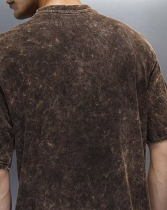 Camiseta de hombre oversize de corte holgado con hombros caídos, manga corta, de algodón, estilo casual y streetwear - Product Image 5