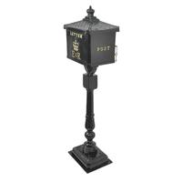 Boîte aux lettres sur pied pour jardin, robuste, haute, avec support, pour extérieur, fournitures de jardinage
