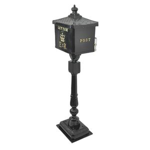 Boîte aux lettres sur pied pour jardin, robuste, haute, avec support, pour extérieur, fournitures de jardinage - Product Image 2