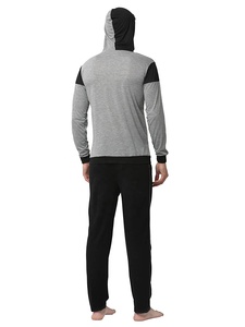 Conjunto deportivo premium para hombre con cremallera, suave y elástico, para correr, hacer ejercicio y actividades relajadas. - Product Image 2
