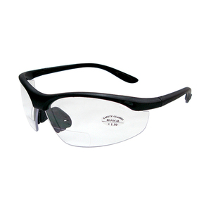 Lunettes de sécurité bifocales ANSI Z87.1 avec une augmentation de +1,0 à +3,5 dioptries et des plaquettes nasales souples en TPR pour une protection oculaire confortable - Product Image 4