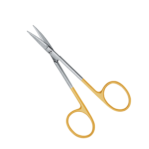 Ciseaux chirurgicaux incurvés Iris Perma Sharp, instrument de précision pour la microchirurgie ophtalmique, usage médical et dentaire - Product Image 3