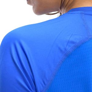 Camiseta Deportiva para Mujer, Color Azul Rey, Transpirable, de Secado Rápido, Ligera, para Gimnasio, Fitness, Entrenamiento Atlético - Product Image 3