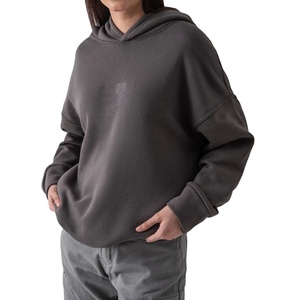 Sudaderas con Capucha para Mujer, Diseño Personalizado, Alta Calidad, 100% Algodón, Hombros Caídos, Logotipo Personalizado, Servicio OEM, Sudaderas y Camisetas - Product Image 1