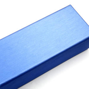 Estuche plegable cuadrado para gafas de sol de cuero PU multicolor, estuches ópticos - Product Image 5