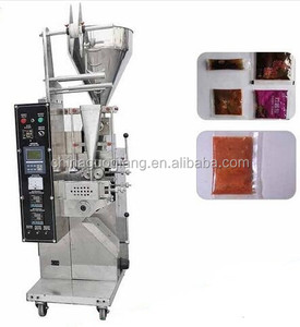 1-100gm VFFS 3 Côtés Joint Sachet Automatique Poche Machine D'emballage pour <span class=keywords><strong>Ketchup</strong></span> Pet alimentaire graines <span class=keywords><strong>de</strong></span> <span class=keywords><strong>tournesol</strong></span> noix collations namkeen épice - Product Image 4