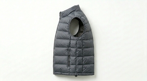 Chaleco Acolchado Clásico – Chaqueta Ligera sin Mangas con Cierre Frontal, Cuello Alto, Prenda Casual para Exteriores y Uso Diario - Product Image 5