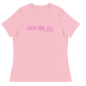 T-shirt rose à imprimé graphique pour femme, coupe décontractée, col rond, coton doux, manches courtes, vêtements décontractés pour tous les jours - Product Image 1