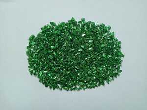 Chips de vidrio recubierto de azul cielo con acabado pulido a máquina para Hotel, sala de estar, centro comercial, arte y artesanía, especialidad recubierta de resina - Product Image 5