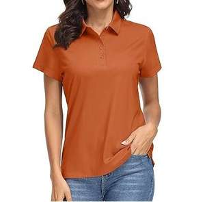 Camiseta de Golf para Mujer, Diseño Nuevo, Color Sólido, Talla Grande, Transpirable, Casual, Manga Larga, Tela Oxford, Hecha en Pakistán - Product Image 1