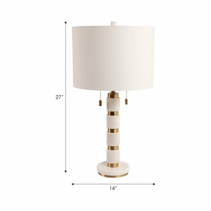 Lampe de table décorative haut de gamme avec silhouette géométrique moderne, fonction de commande par chaîne et charme raffiné pour la décoration intérieure - Product Image 5