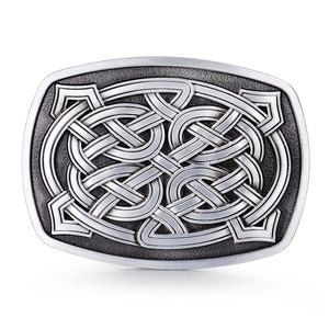 Boucle en acier de haute qualité avec impression de logo personnalisée, design durable et finition premium. - Product Image 1