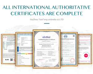 Trung Quốc Nhà sản xuất ô bán buôn xách tay UPF50 + UV bảo vệ tùy chỉnh in 5 lần có thể gập lại gấp túi ô - Product Image 6