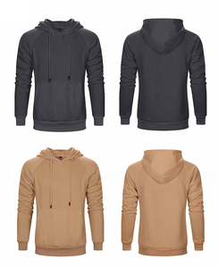 <b>Men's</b> <b>Pink</b> Hooded <b>Sweatshirt</b> Regular Fit Cotton Fleece Casual Autumn Wear With Front Pocket Design - Product Image 5