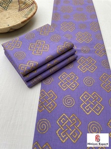 Tela Brocada de Algodón con Estampado Africano Batik de Ankara, Impermeable, de Peso Medio, Textil de Fábrica, Personalizado OEM ODM, Prenda Premium - Product Image 5