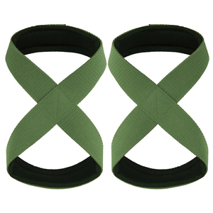 Figure 8 Weight Lifting Straps Weightlifting Powerlifting Gym Fitness Bodybuilding Neoprene Wrist Support OEM Service 2026 - Product Image 5