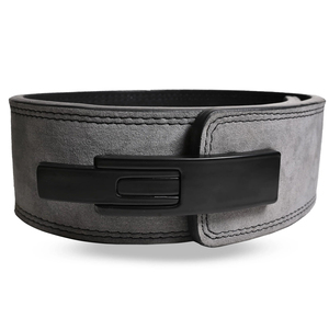 Ceinture de musculation à levier sur mesure en cuir de vachette pour fitness - Product Image 1