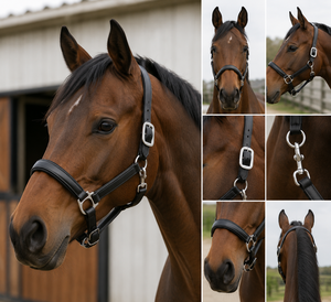 Harnais en cuir personnalisé pour cheval - Modèle Divine International DI'LH'033 - Équipement équestre en provenance de l'Uttar Pradesh - Product Image 6