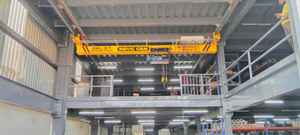 เครนแบบคานเดี่ยว 3 ตัน พร้อมมอเตอร์เกียร์บ็อกซ์และลูกปืน สำหรับใช้งานในอุตสาหกรรม - Product Image 6