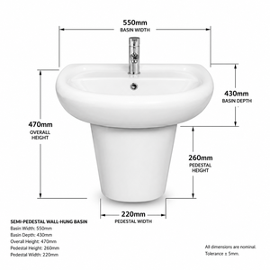 Volvo Eco-Friendly Modern Oval Wash Basin Drainer Polished Finish CE Certified Drop-In Installation 0.5gpm Flow Rate 12L - Product Image 4