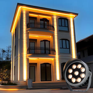 ไฟสปอตไลท์ LED อลูมิเนียมสำหรับภายนอกอาคาร IP65 DMX512 RGBW RGB CRI สูง 80 ปรับมุมลำแสงได้ เหมาะสำหรับงานวิศวกรรมภูมิทัศน์และการให้แสงสว่าง - Product Image 2