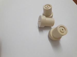 Pièce de guidage de fil en tube céramique POM PEEK durable, œillet à col simple pour équipement textile, pièce de rechange de précision, marque personnalisée - Product Image 2