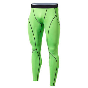 Leggings Deportivos Duraderos para Hombre, de Poliéster/Algodón, Cintura Elástica, Diseño Personalizable para Correr y Entrenamiento de Fuerza - Product Image 3