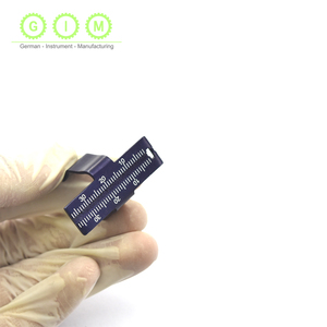 Regla de Medición Dental G1010 para Endodoncia, Escala de Aluminio con Certificación CE Clase I, Instrumento Manual para Uso Clínico - Product Image 3
