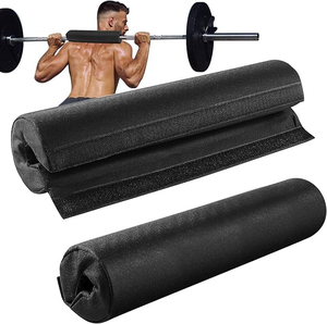 Wholesale Sports Custom Logo Rubber Adjustable Anti-Slip <b>Barbell</b> Pad 20kg 3 Inch Width 16 Inch Gym Fitness High Quality - Product Image 2