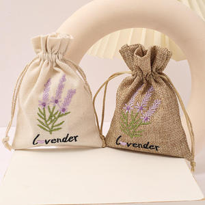 Durable Jute Jewelry Pouch <b>Small</b> Size for Eco Conscious <b>Packaging</b> Needs - Product Image 4