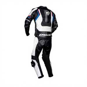 Traje de Motociclismo Personalizado para Hombre, Modelo Bm S1000RR, en Cuero Vacuno/Canguro, Mono de Carreras, con Protección OEM CE - Product Image 2