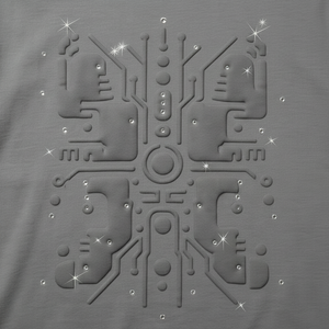 Camiseta Personalizada con Estampado Digital, Tejida, 100% Algodón, Unisex, Estilo Urbano, Logotipo Frontal Sólido, Transpirable, Cuello Redondo, Manga Corta, Corte Regular - Product Image 3