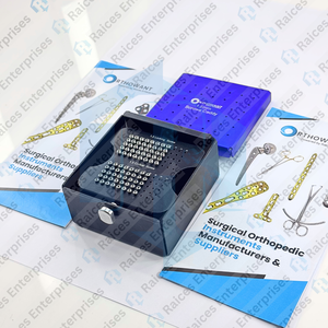 Tornillos Autoperforantes y Corticales de 1.5mm, Caja de Almacenamiento de Aleación de Aluminio, Instrumento Quirúrgico Veterinario Ortopédico con Certificación CE - Product Image 4