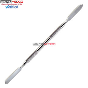 Espátula para Cemento Dental, de Acero Inoxidable, Doble Punta, para Mezclar y Modelar en Laboratorio, Instrumento Dental Restaurador para Resina Compuesta y Cera - Product Image 3