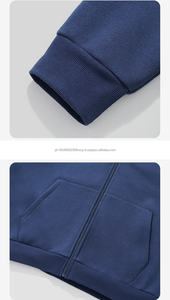 Fournisseur de sweats à capuche, streetwear, sweats à capuche unisexes épais et lourds, sweats à capuche en molleton de coton surdimensionnés à imprimé puff pour hommes - Product Image 4