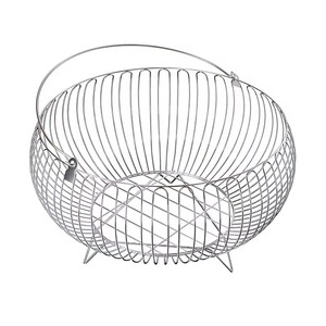 ตะกร้าผลไม้โลหะงานฝีมือประณีต ช่วยเพิ่มความหรูหราและเป็นระเบียบเรียบร้อยให้กับเกาะครัวและโต๊ะรับประทานอาหาร - Product Image 3