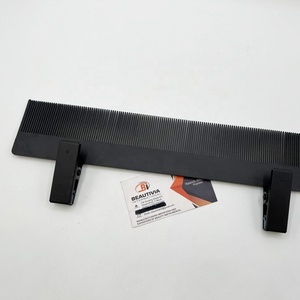 Soporte Profesional para Extensiones de Cabello y Pelucas de Acero Inoxidable Negro Mate, con Logotipo Personalizado, Alta Calidad, Fuerte Sujeción y Silicona - Product Image 3