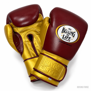 No Boxing No Life Leather Boxing Gloves 08 oz 24oz <b>Lace</b>-Up Customized Color & Logo Breathable Training Gear Adults Pakistan Made - Product Image 1