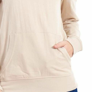 Sudadera con Capucha Deportiva con Logotipo, Cómoda Sudadera con Capucha para Mujer, Diseño Estampado con Cordones Ajustables, Diseño Sencillo - Product Image 6