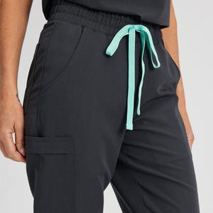 Ensemble de blouses médicales unisexes, uniforme d'hôpital, tissu tissé de haute qualité, combinaisons d'infirmières à manches courtes, pour femmes et hommes, vente en gros - Product Image 5