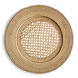 Platos de Ratán Natural Personalizados OEM Disponibles al por Mayor, Platos Decorativos Tejidos, Salvamanteles de Paja para Importadores Globales - Product Image 3