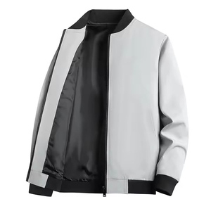 Comfortable <b>Lightweight</b> <b>Jacket</b> <b>Men</b> Simple and Business <b>Men</b> <b>Jacket</b> Set Plain Softshell <b>Jacket</b> <b>Men</b> - Product Image 1