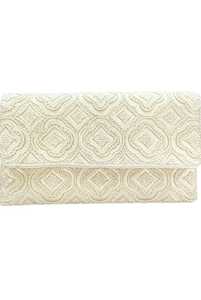 Pochette de soirée perlée de créateur à prix abordable – Élégante pochette pour femme pour mariage, fête et événements festifs - Product Image 5