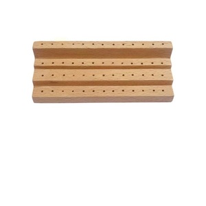 Kit de suministros para hacer joyas de madera, forma rectangular, para herramientas de manualidades DIY - Product Image 2