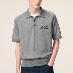 Low Price Wholesale Short Sleeve Polo <b>Shirts</b> High Quality for Men Custom logo Men's Polo <b>Collar</b> <b>T</b>-<b>shirts</b> Vintage Style <b>Shirts</b> - Product Image 1
