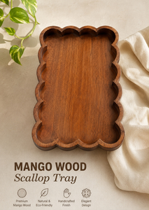 Plateau rectangulaire en bois d'acacia, plateau de service en bois naturel fait à la main, plateau rustique pour apéritifs, fromages, fruits, table à manger - Product Image 3