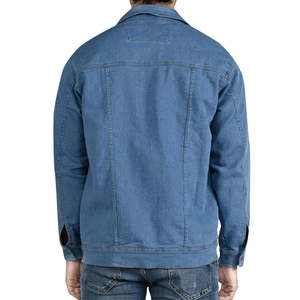 Chaqueta vaquera de color sólido, nuevo diseño, alta calidad, para hombre, informal, de alta demanda. - Product Image 2
