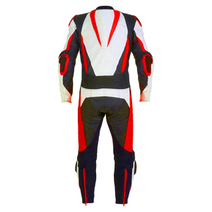 Combinaison de course moto personnalisée pour garçons, manches longues, haute protection, en cuir respirant, noir et vert fluo, 220g, toutes tailles - Product Image 6