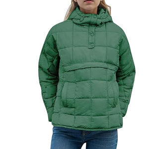 Chaquetas Acolchadas para Mujer, para Clima Frío, Invierno, con Capucha, Chaqueta Acolchada Personalizada, Chaqueta de Plumón para Mujer - Product Image 3